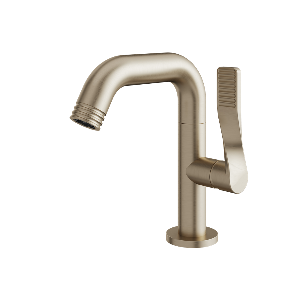 Aquabrass - Tubo Single Hole Lavatory Faucet