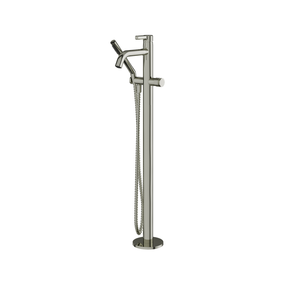 Aquabrass - Ariston Floor Tub Filler with Handshower