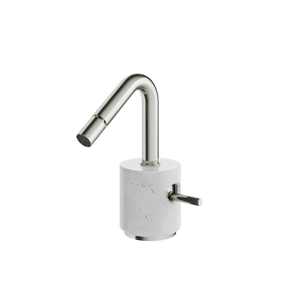 Aquabrass - Marmo Carrara Single Hole Bidet Faucet