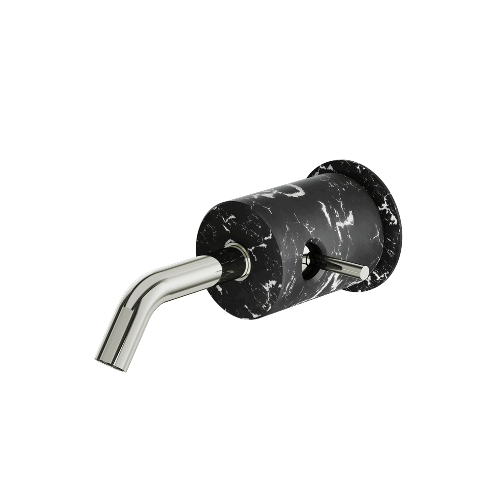 Aquabrass - Marmo Marquina Wallmount Lavatory Faucet - 1 Handle
