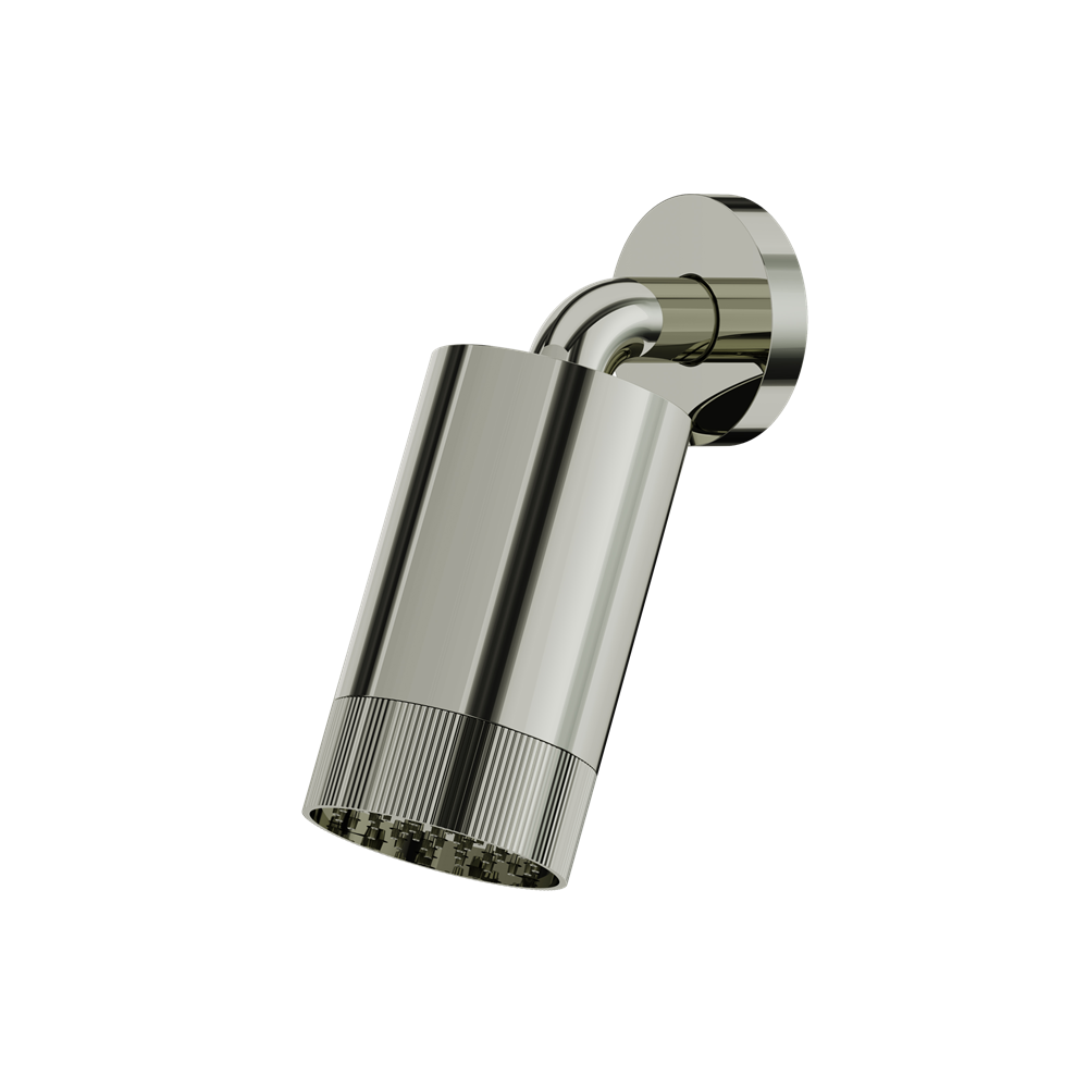 Aquabrass - Rainhead W/Wall Arm-Textured Ring