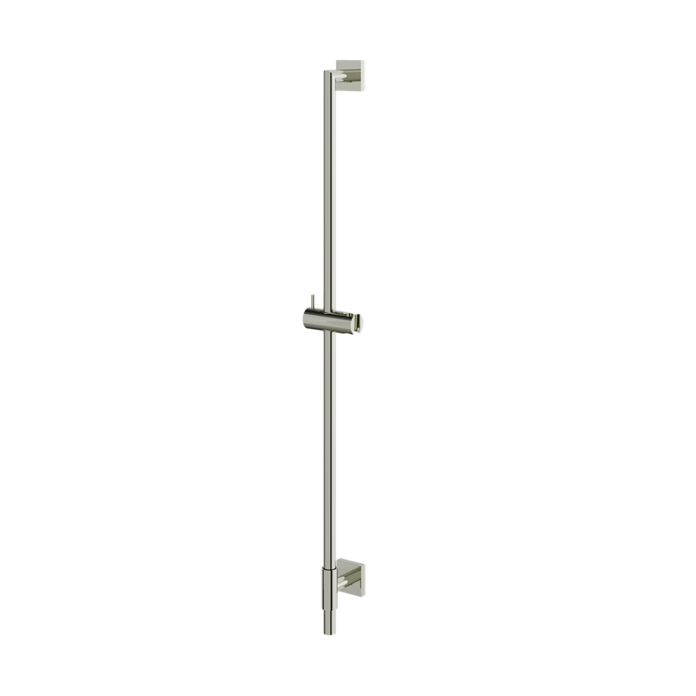 Aquabrass - Round Rail With Square Flange & Slider