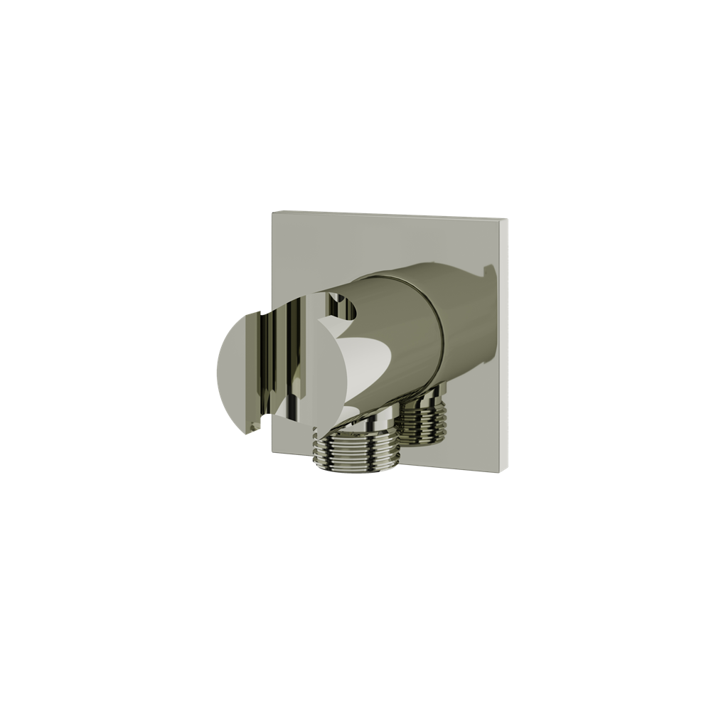 Aquabrass - Round Waterway W/Sq Flange & Hook