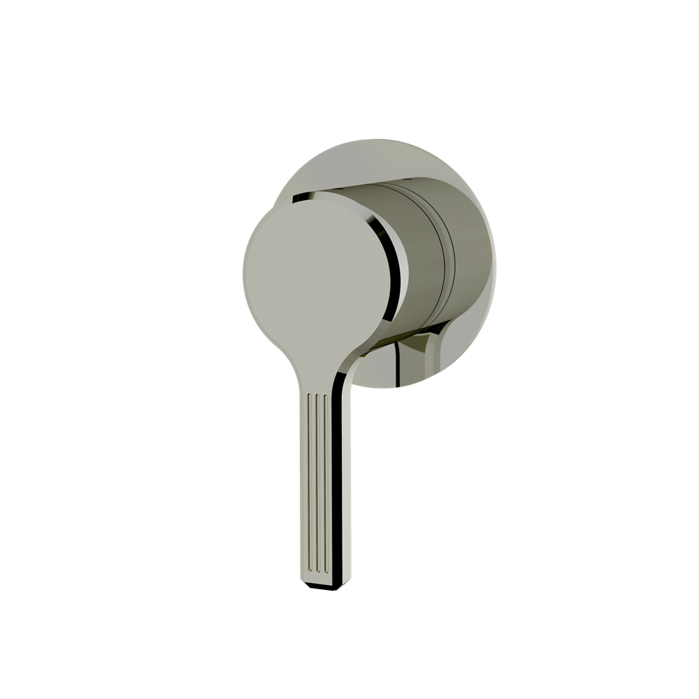 Aquabrass - Ariston Round Trim Set for Diverter Valve - 3-Way Shared
