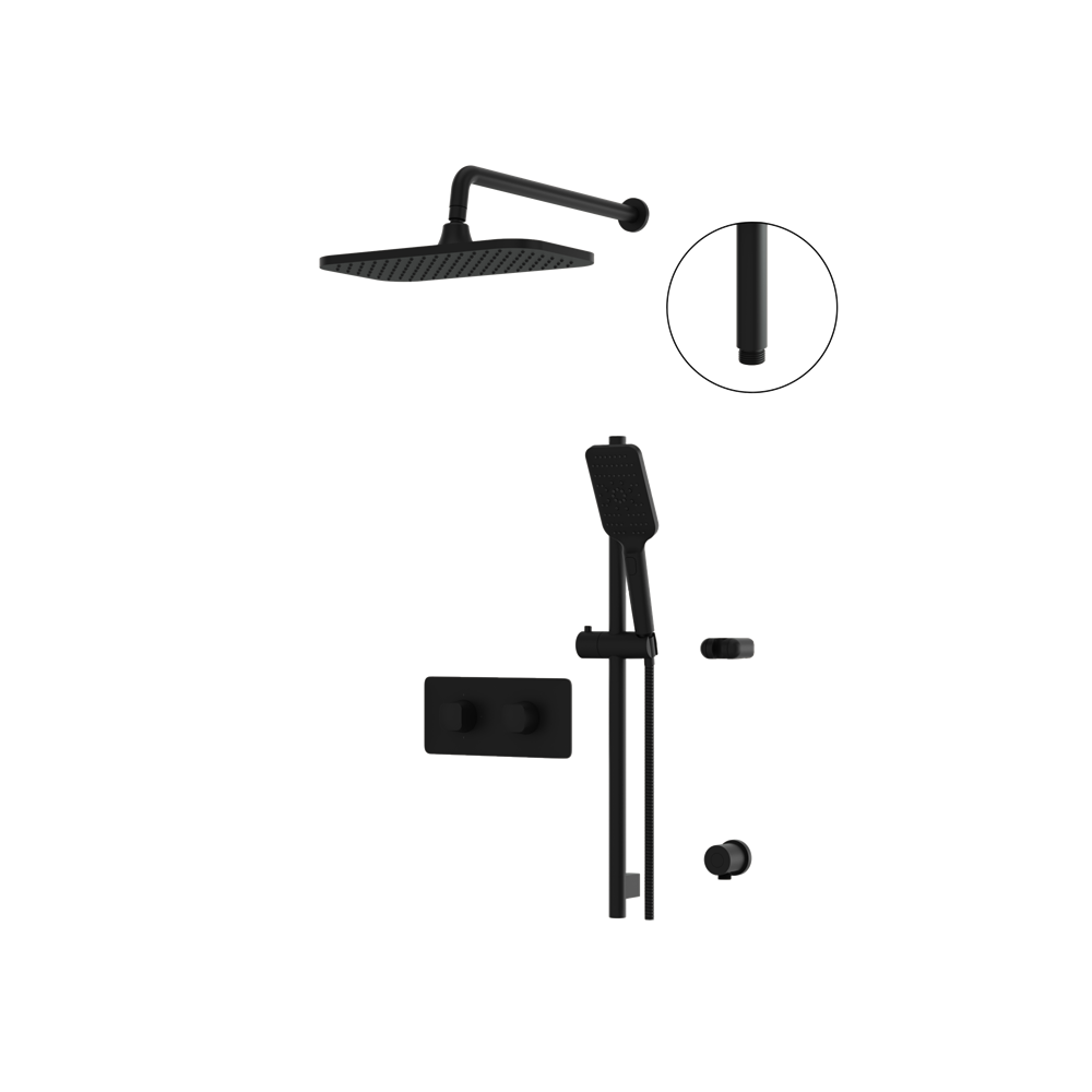 Aquabrass - Inabox Shower Faucet - 2 Way Shared