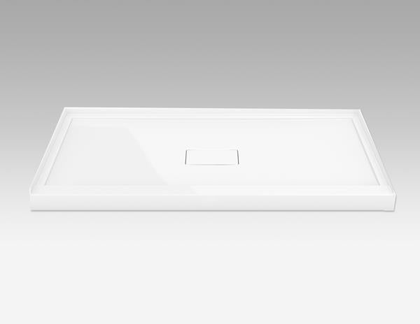 Fleurco - ADT Flanged Shower Base W/Drain Cover 3-Flange