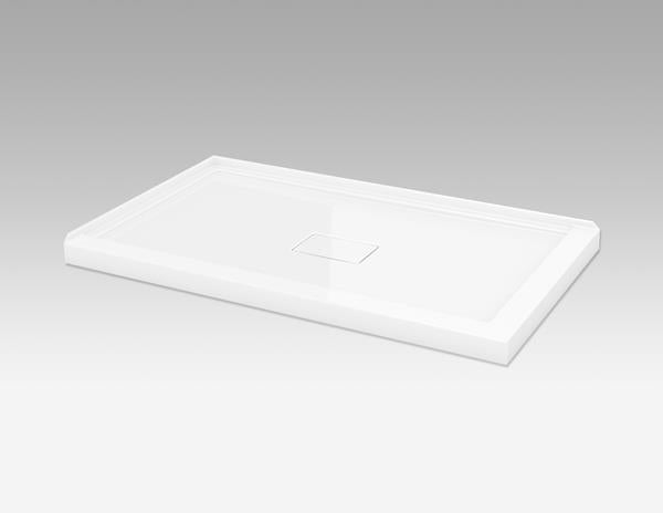 Fleurco - ADT Flanged Shower Base W/Drain Cover 2-Flange