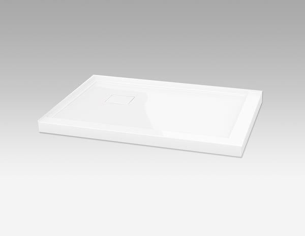 Fleurco - ADTC Flanged Shower Base W/Corner Drain Cover 2-Flange