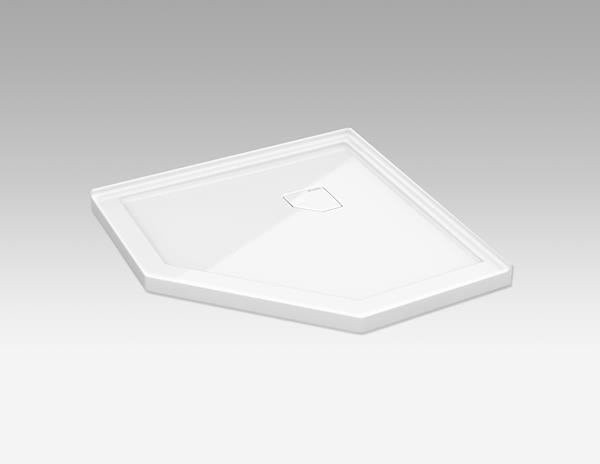 Fleurco - ALN Neo-Angle Corner Shower Base Low-Profile