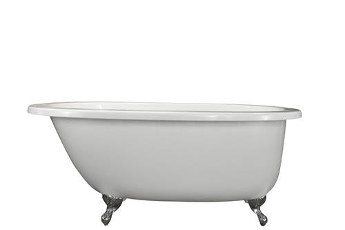 Hydro Systems - Annette 6536 Ston Bathtub Only W/ Flat Deck