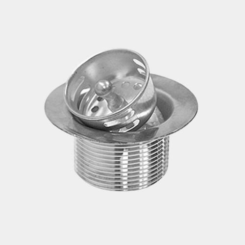 Sigma - Midget Duo Strainer Basket, 1-1/2 Inch Npt, Fits 2 Inch Sink Openings. Complete With Nuts And Washers