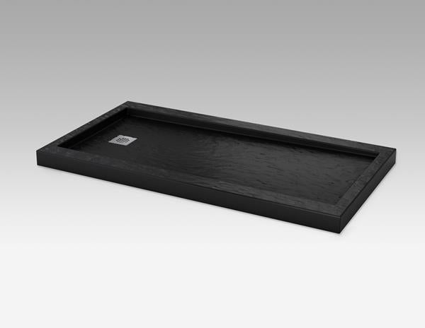 Fleurco - Aurora Textured Quad Shower Base With Side Drain