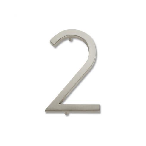 Atlas Homewares - Modern Avalon 4-1/2 Inch H Floating Mount House Number