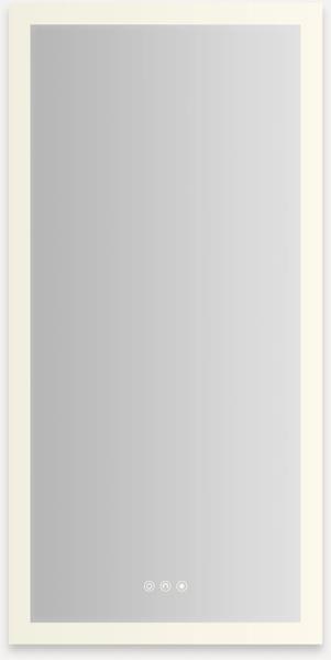 Robern - AiO Reserve 20X40 Inch Lighted Frameless Single Door Medicine Cabinet