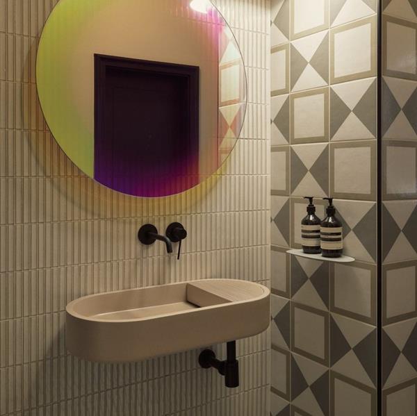 Kast - Aura Countertop/Wall Mount Basin, LH Bowl, Includes Wall Brackets