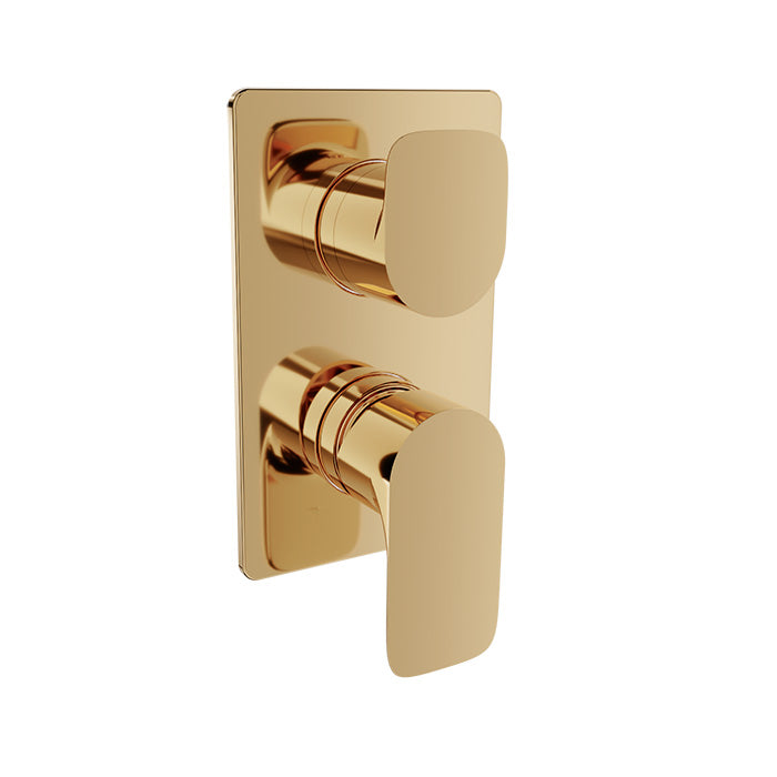 Baril - Petite B04 Trim only for pressure-balanced shower control valve with 2-way diverter