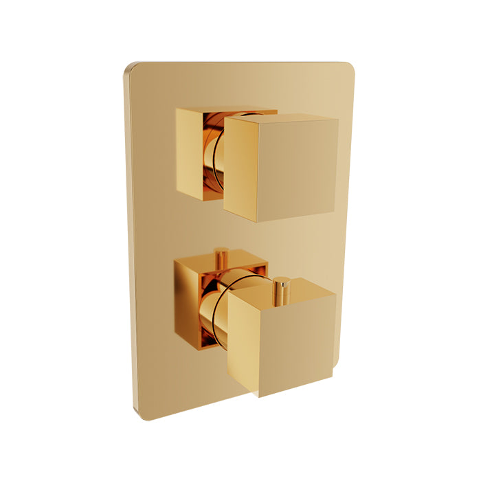 Baril - Rec B05 Complete thermostatic pressure balanced shower control valve with 2-way diverter