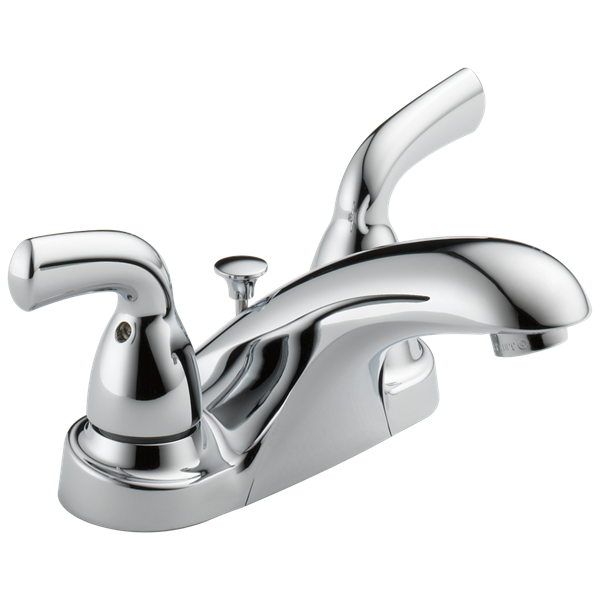 Delta - Foundations Two Handle Centerset Bathroom Faucet