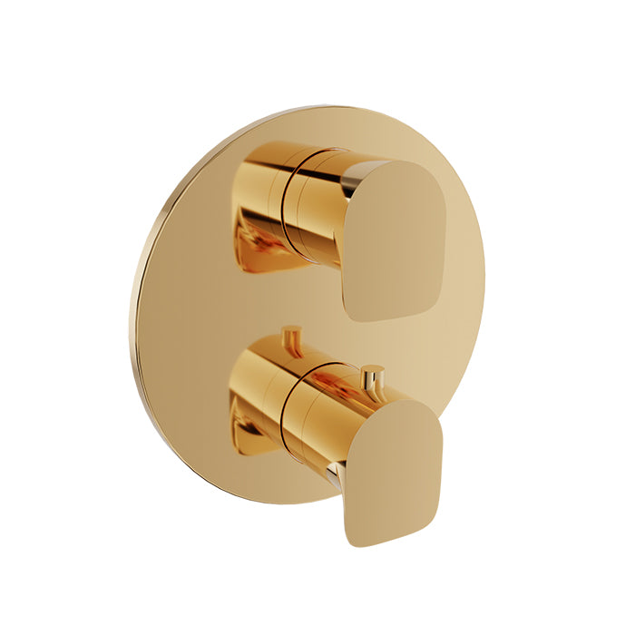 Baril - Sens B45 Complete thermostatic pressure balanced shower control valve with 2-way diverter