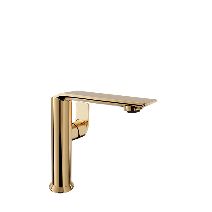 Baril - Profile B46 Medium single hole lavatory faucet, drain not included