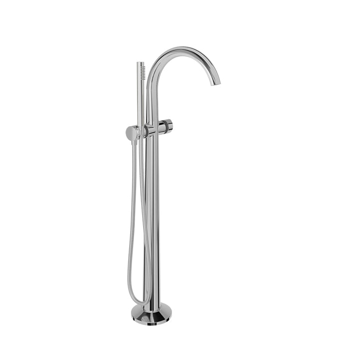 Baril - Flora B47 Trim only for floor-mounted tub filler with hand shower