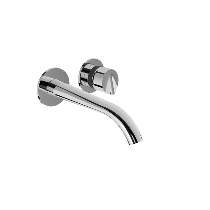 Baril - Flora B47 Trim only for single lever wall-mounted lavatory faucet, drain not included