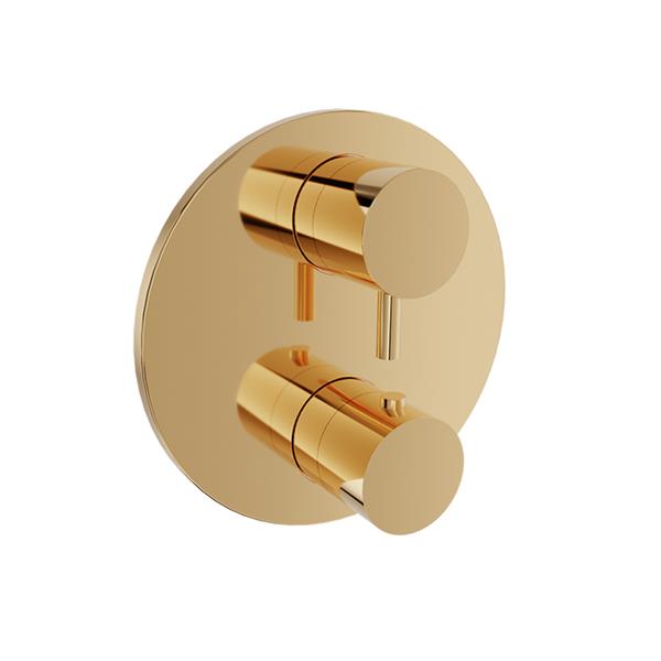 Baril - Zip B66 Trim only for thermostatic pressure balanced shower control valve with 1-way diverter