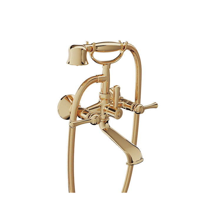 Baril - Tradition B72 Exposed tub-shower mixer with hand shower