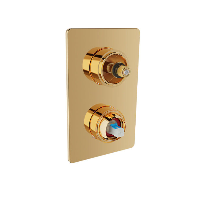 Baril - Air B80 Trim only for pressure-balanced shower control valve with 2-way diverter (without handle)