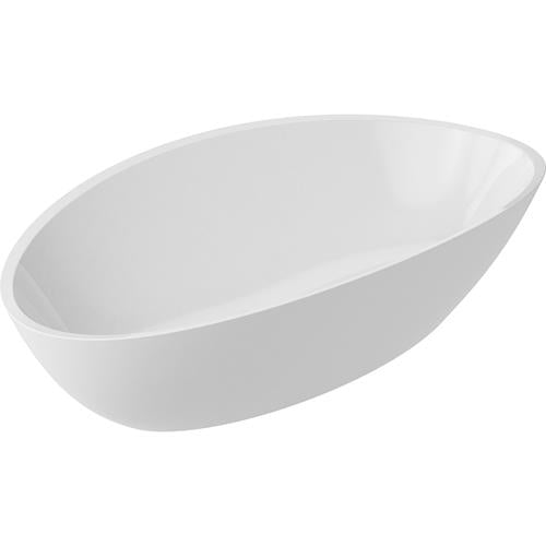 Ico - Caldini Vessel Sink - Gloss White