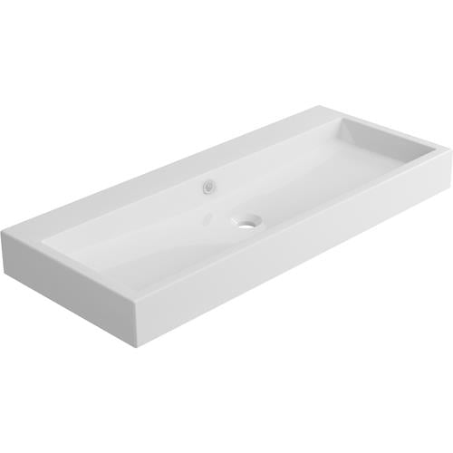 Ico - Vivaldi Trough Sink - Gloss White