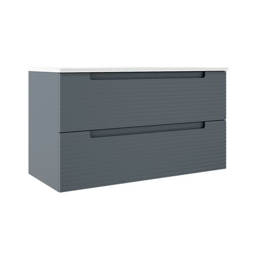 Ico - Coda 36 Inch Two Drawer Wall-Mounted Vanity