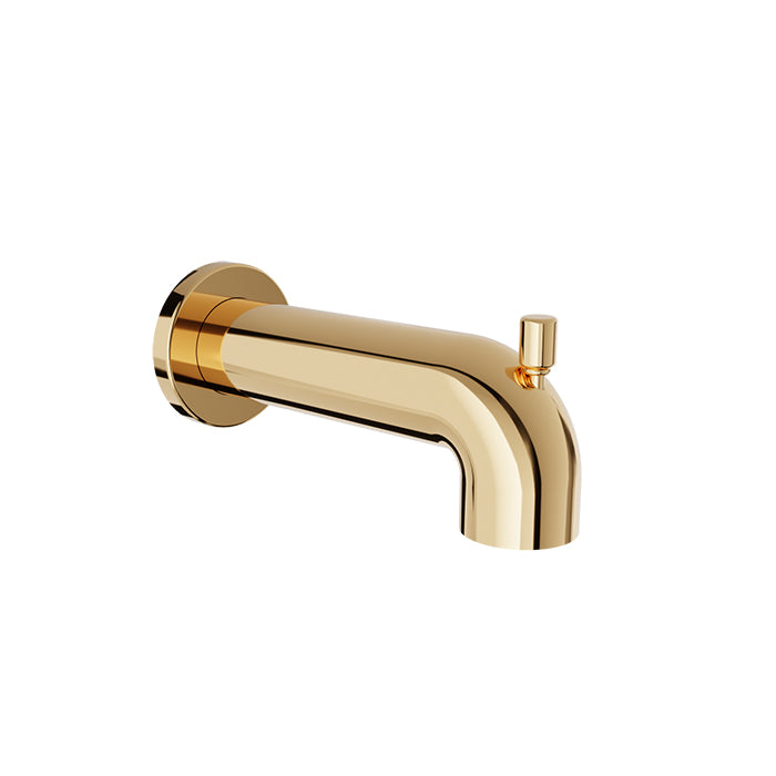 Baril - Round 7 Inch tub spout with diverter