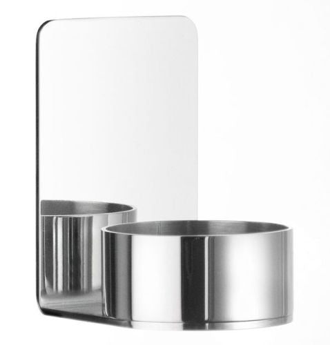 Beslagsboden - Tea Light Holder In Polished Stainless Steel Self-Adhesive