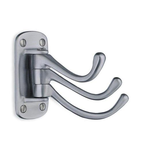 Beslagsboden - Coat Hook, Triple, Swing, Height 82 Mm