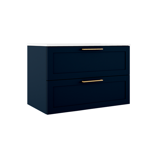 Ico - Rhythm 36 Inch Two Drawer Wall-Mounted Vanity