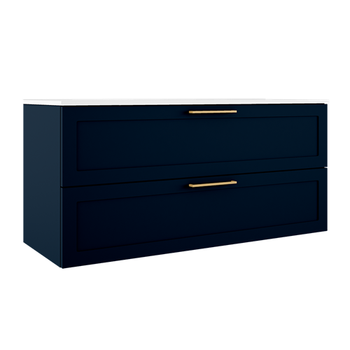 Ico - Rhythm 48 Inch Two Drawer Wall-Mounted Vanity