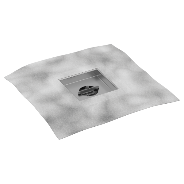 Brizo - 4 Inch Square Drain Rough