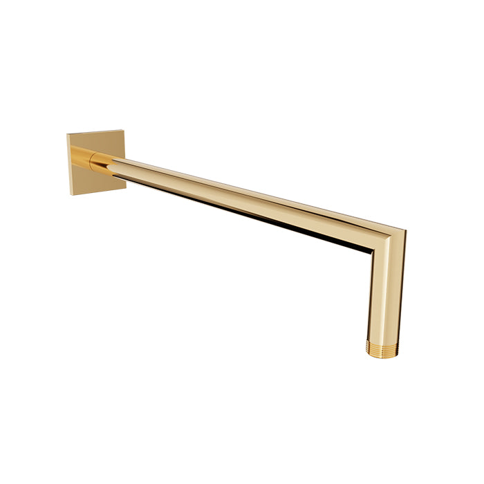 Baril - 16 Inch wall-mounted shower arm, square flange