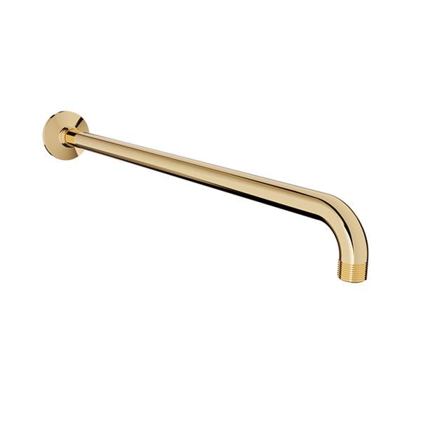 Baril - 18 Inch wall-mounted shower arm with flange