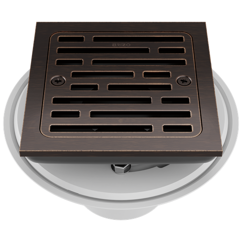 Brizo - 4 Inch Tile-In Square Shower Drain