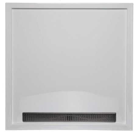 Americh - 38 x 38 Inch Single Threshold Designer Shower Base W/Channel Drain