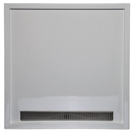 Americh - 36 x 36 Inch Triple Threshold Designer Shower Base W/Channel Drain
