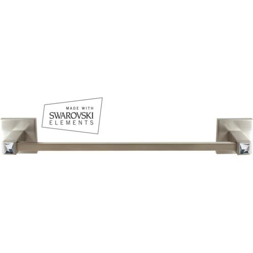 Alno - Contemporary II Crystal 12 Inch Crystal Towel Bar