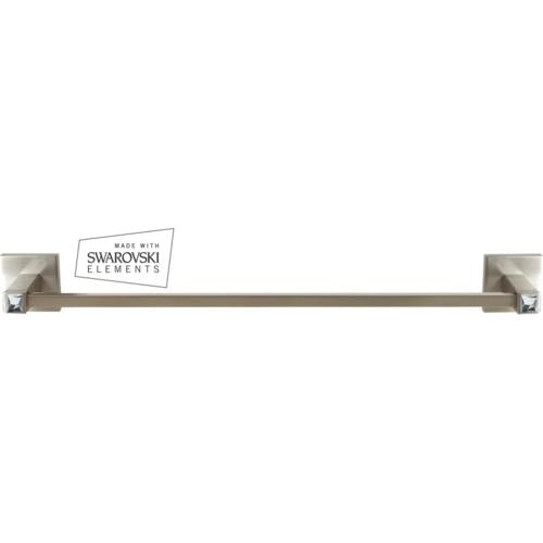 Alno - Contemporary II Crystal 18 Inch Crystal Towel Bar