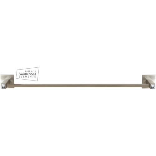 Alno - Contemporary II Crystal 24 Inch Crystal Towel Bar