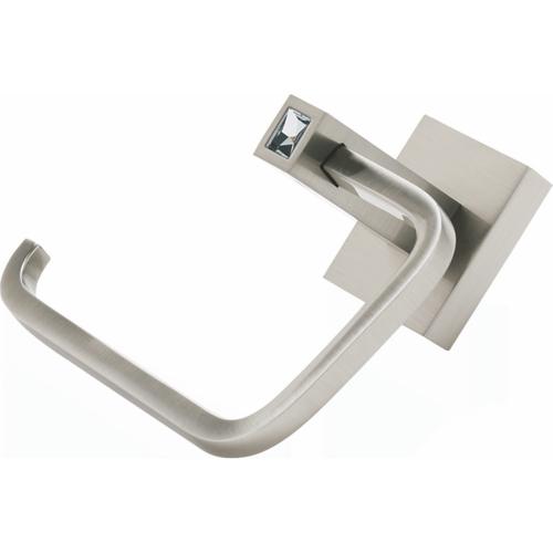 Alno - Contemporary II Crystal Crystal Single Post Tissue Holder
