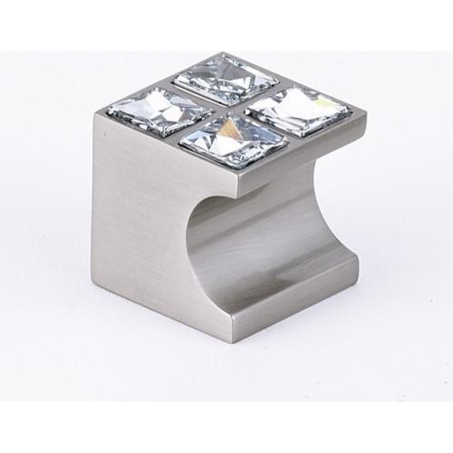 Alno - Contemporary II Crystal 1 Inch Crystal Knob