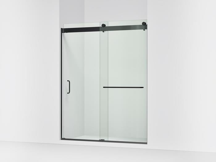 Kohler - Stoneridge 60-66 Inch W x 80-1/4 Inch H bypass shower door with 3/8 Inch-thick Crystal Clear glass