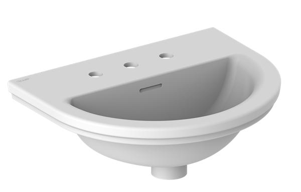 Graff - Desideri Camden Drop-in Bathroom Sink with Three Faucet Holes